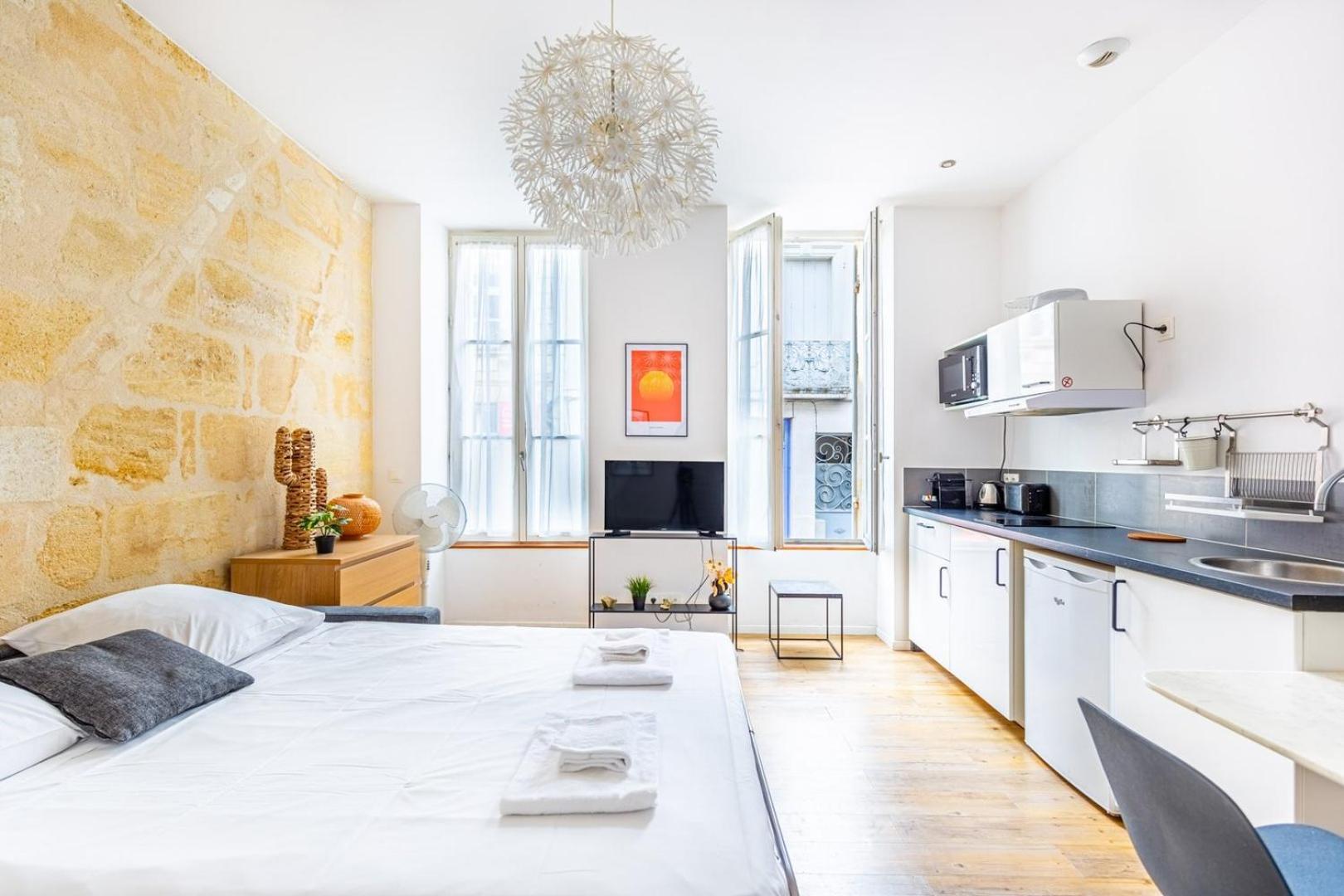 Appartement Charmant Bordeaux Centre Exterior photo
